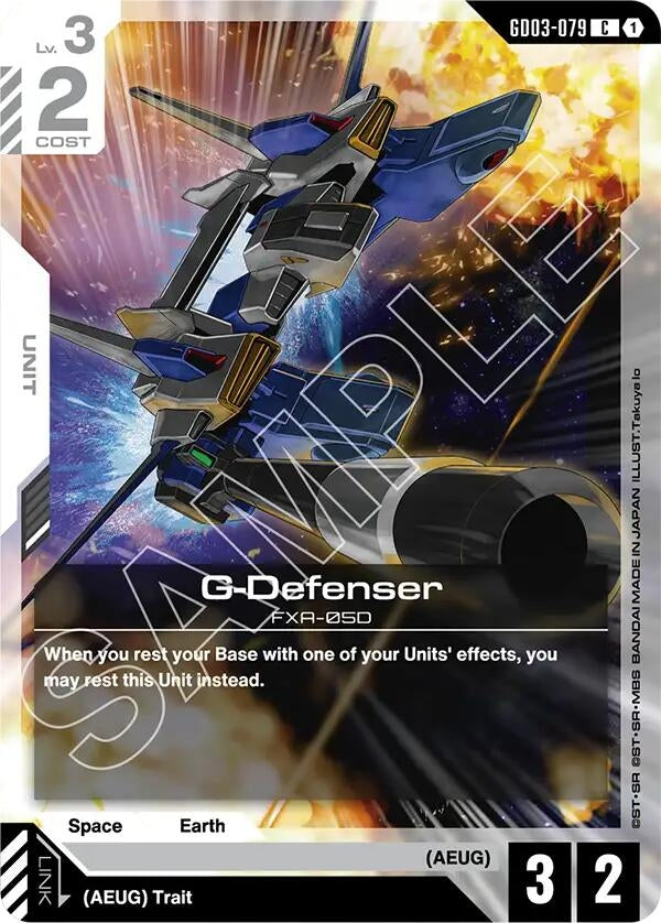 Image for G-Defenser [GD03-079] - Gundam Card Game