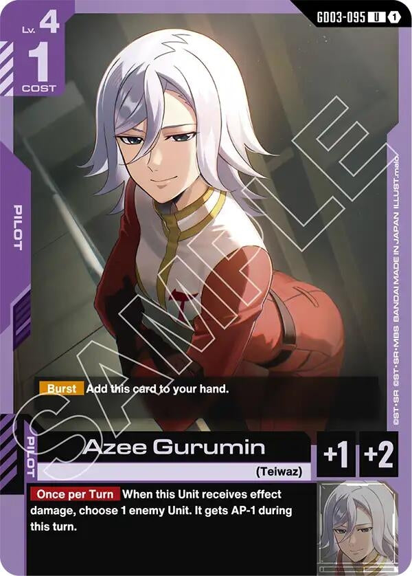 Image for Azee Gurumin [GD03-095] - Gundam Card Game