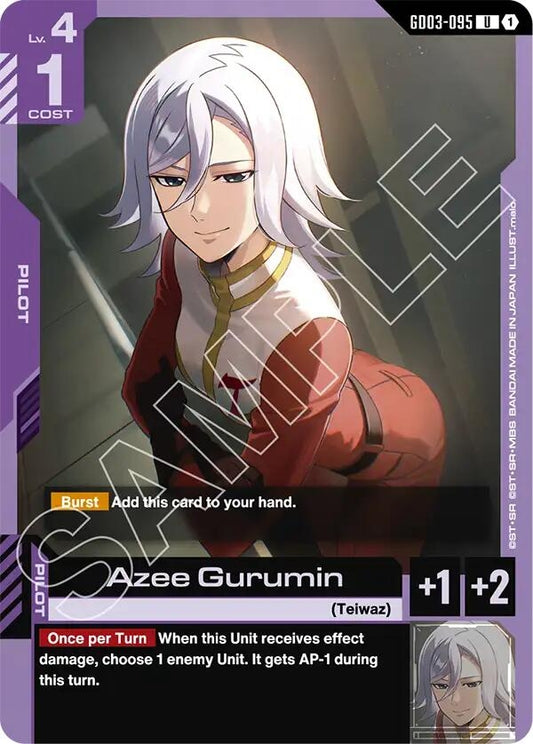 Image for Azee Gurumin [GD03-095] - Gundam Card Game