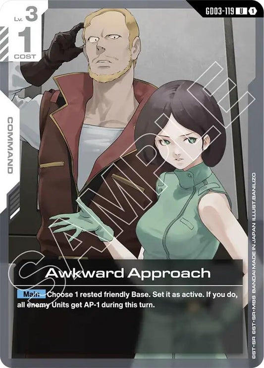 Image for Awkward Approach [GD03-119] - Gundam Card Game