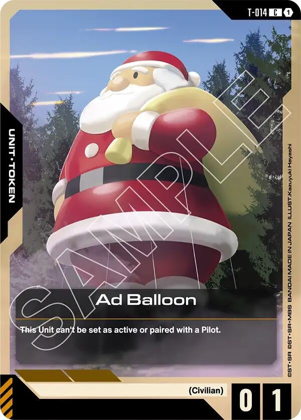 Image for Ad Balloon [T-014] - Gundam Card Game