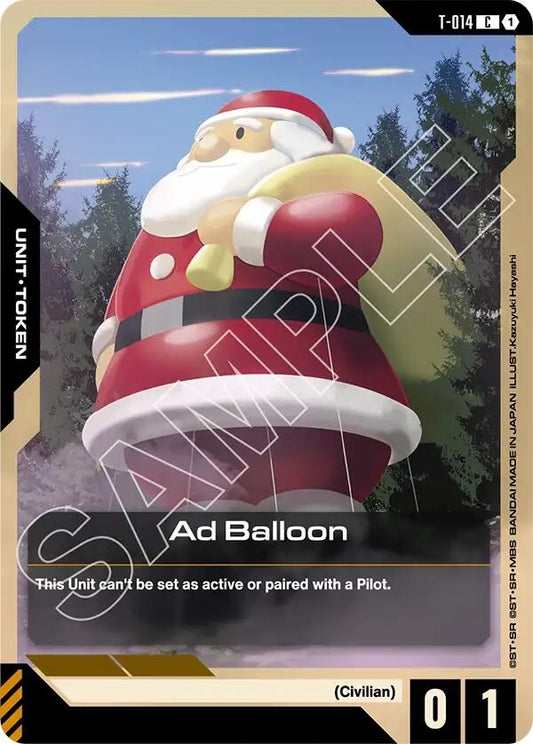 Image for Ad Balloon [T-014] - Gundam Card Game