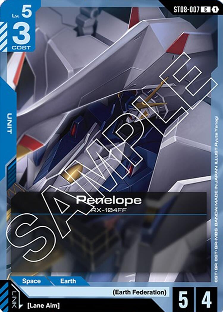 Image for Penelope (ST08-007) [ST08-007] - Gundam Card Game