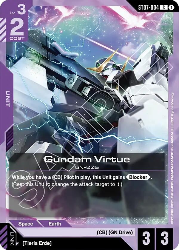 Image for Gundam Virtue (ST07-004) [ST07-004] - Gundam Card Game