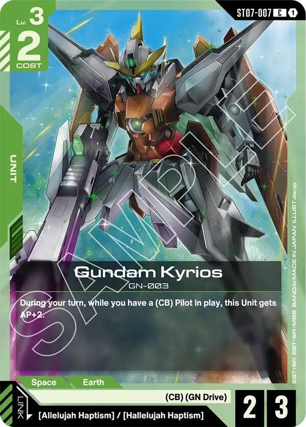 Image for Gundam Kyrios (ST07-007) [ST07-007] - Gundam Card Game