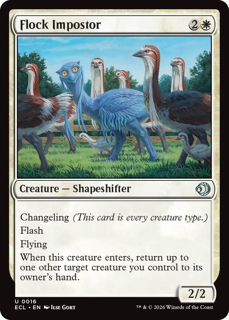 Image for Flock Impostor [16] - Magic: The Gathering