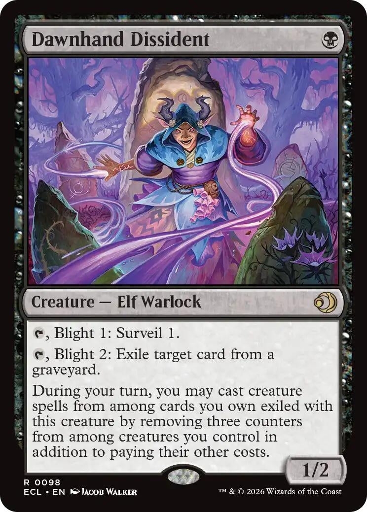 Image for Dawnhand Dissident [98] - Magic: The Gathering