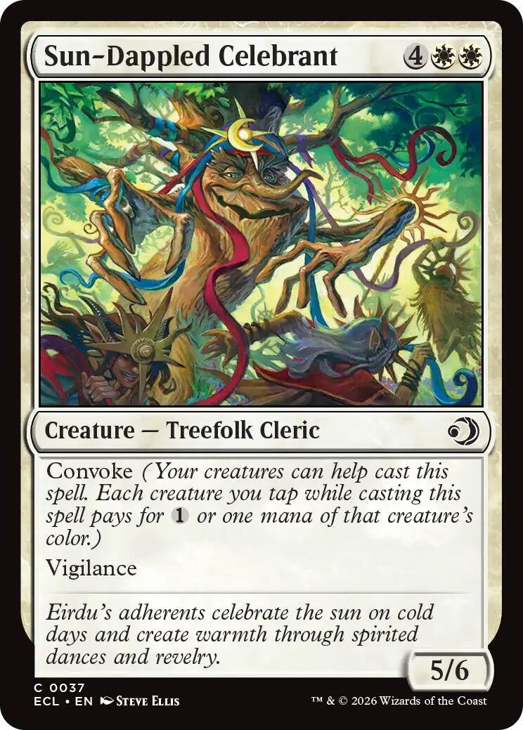 Image for Sun-Dappled Celebrant [37] - Magic: The Gathering