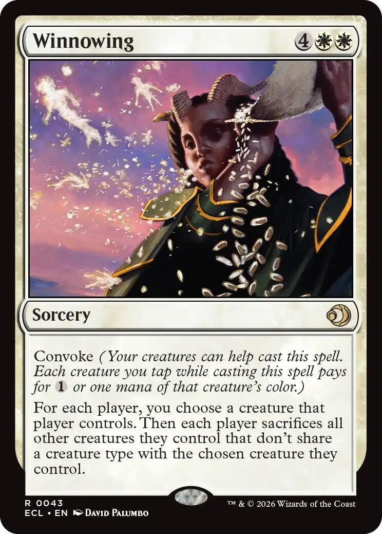 Image for Winnowing [43] - Magic: The Gathering