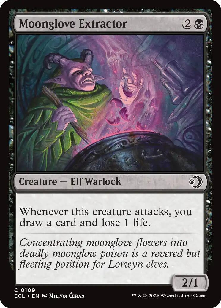 Image for Moonglove Extractor [109] - Magic: The Gathering