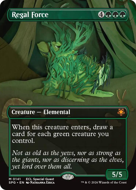 Image for Regal Force (Borderless) [141] - Magic: The Gathering