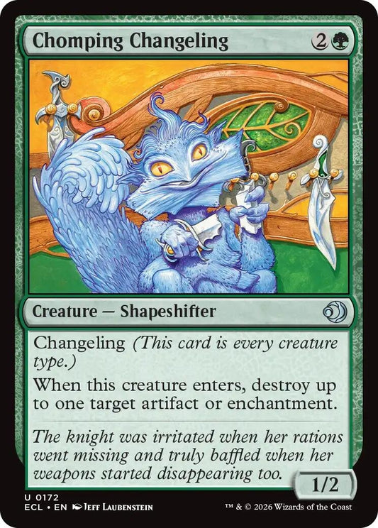 Image for Chomping Changeling [172] - Magic: The Gathering