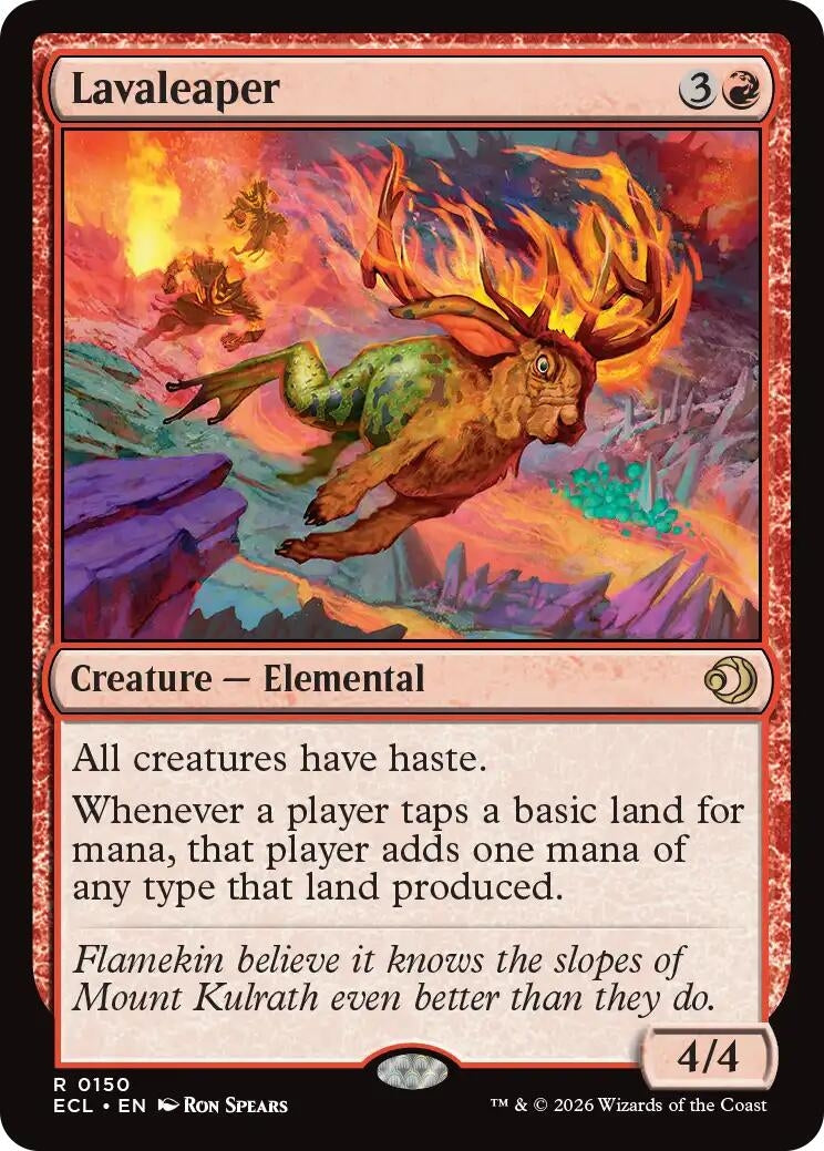 Image for Lavaleaper [150] - Magic: The Gathering