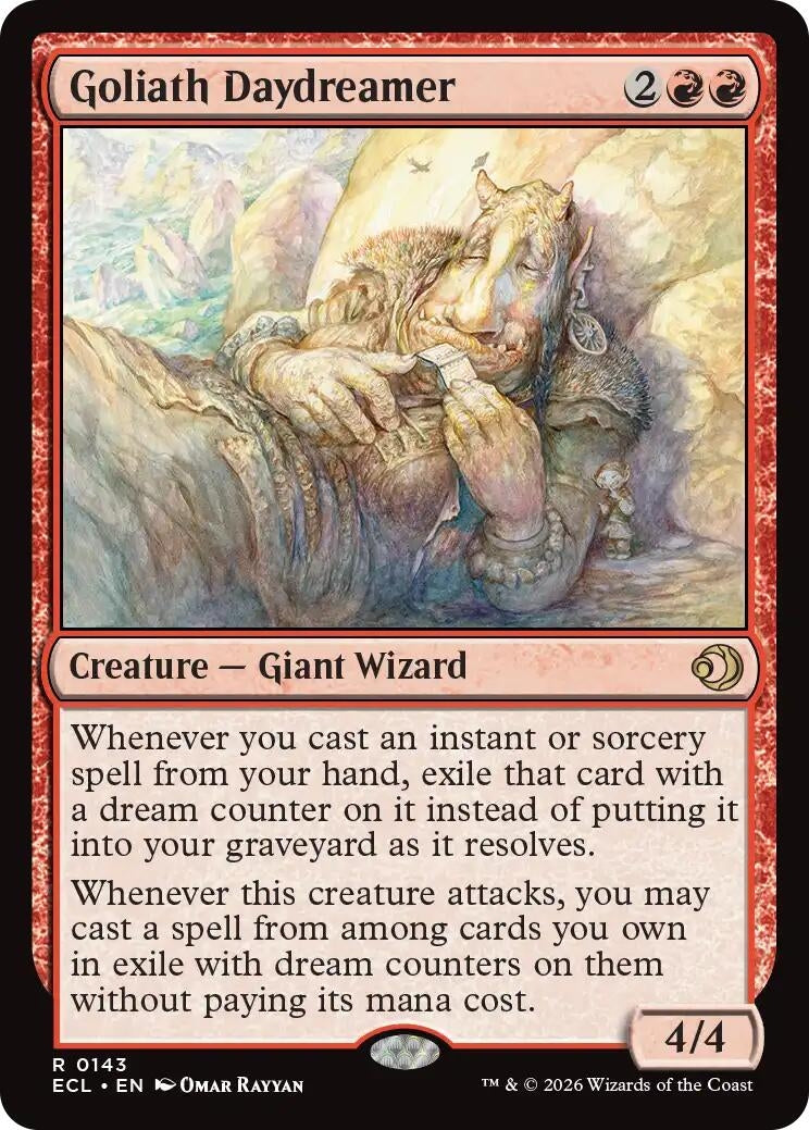Image for Goliath Daydreamer [143] - Magic: The Gathering