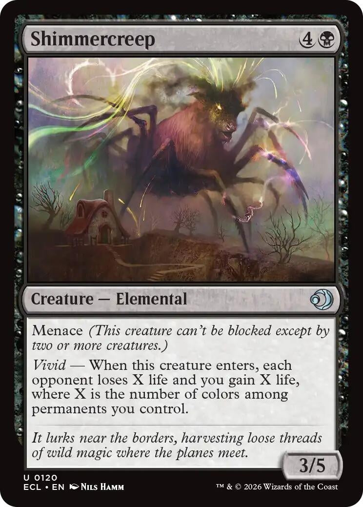 Image for Shimmercreep [120] - Magic: The Gathering