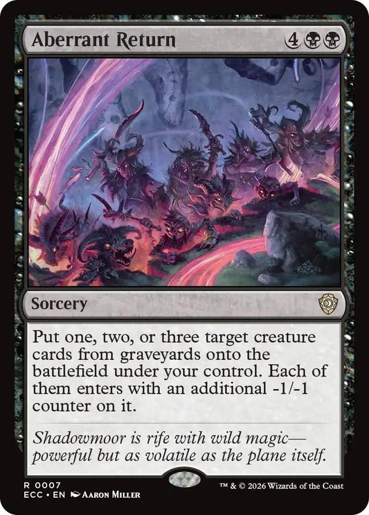 Image for Aberrant Return [7] - Magic: The Gathering