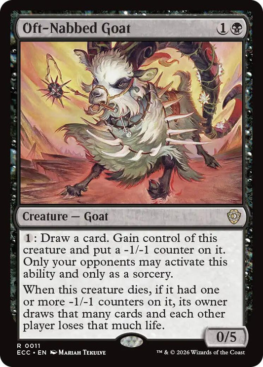 Image for Oft-Nabbed Goat [11] - Magic: The Gathering