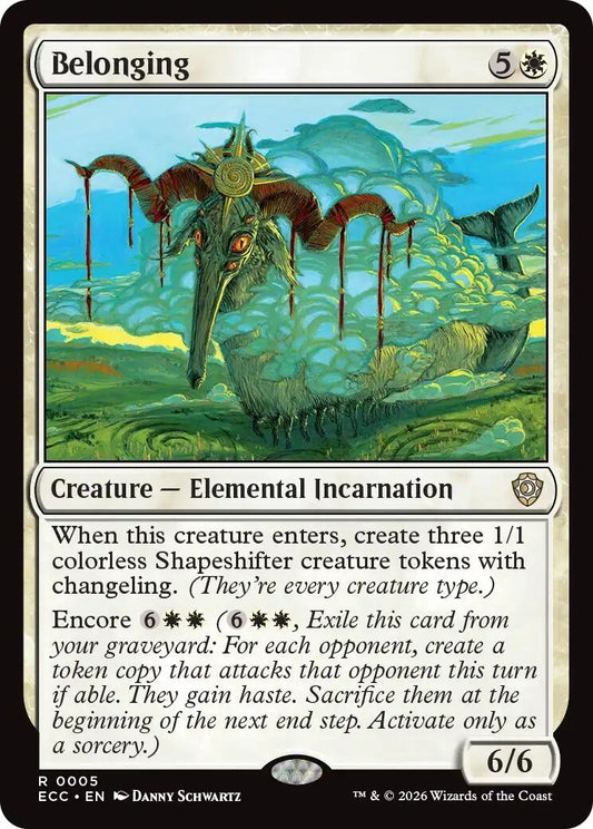 Image for Belonging [5] - Magic: The Gathering