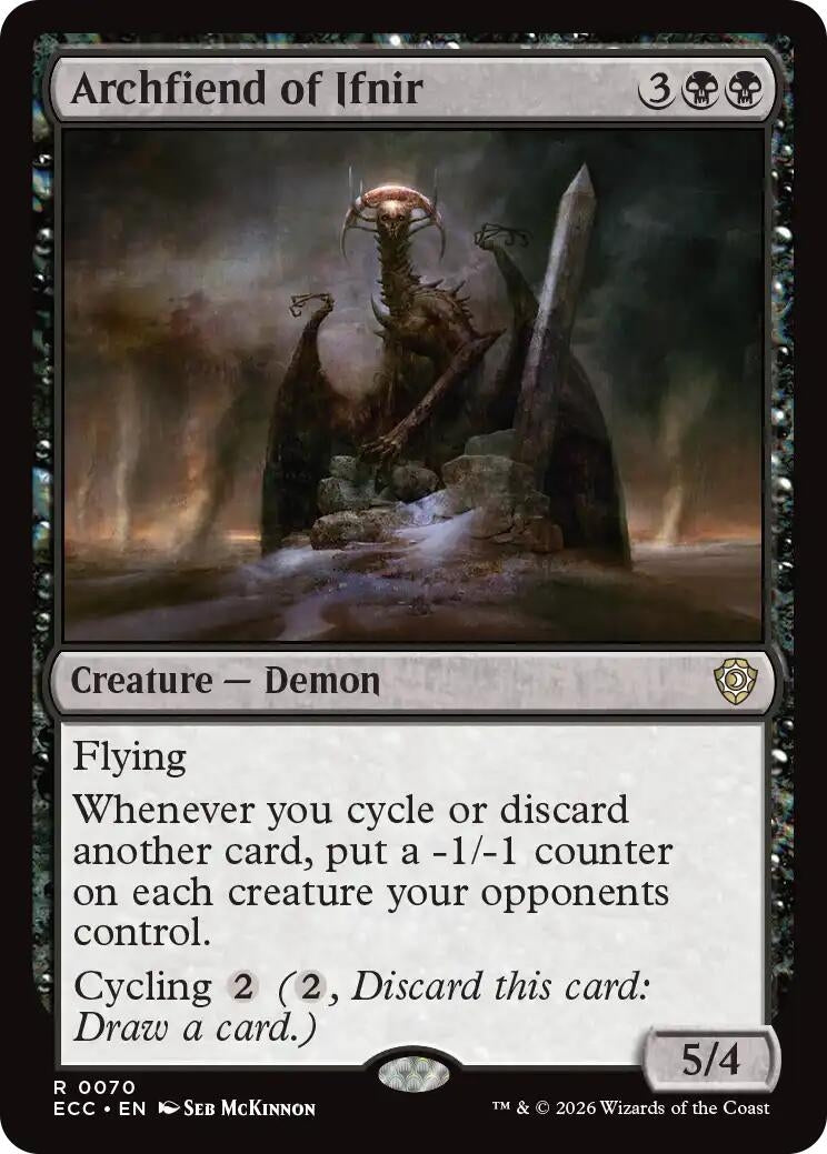 Image for Archfiend of Ifnir [70] - Magic: The Gathering