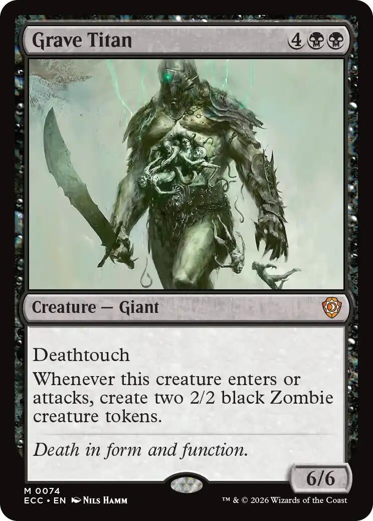Image for Grave Titan [74] - Magic: The Gathering
