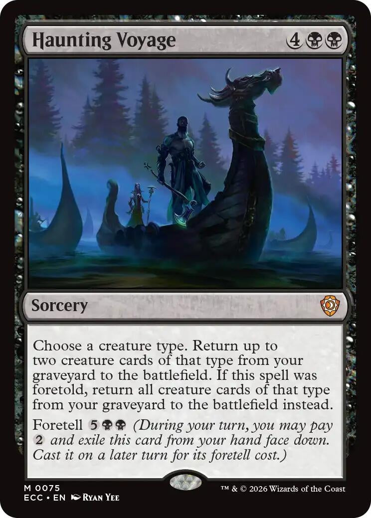 Image for Haunting Voyage [75] - Magic: The Gathering