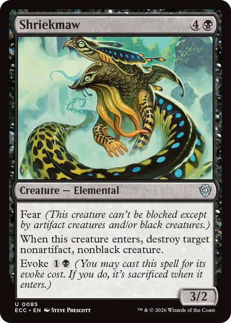 Image for Shriekmaw [85] - Magic: The Gathering