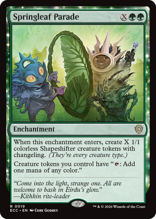 Image for Springleaf Parade [19] - Magic: The Gathering