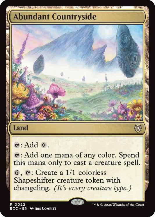 Image for Abundant Countryside [22] - Magic: The Gathering