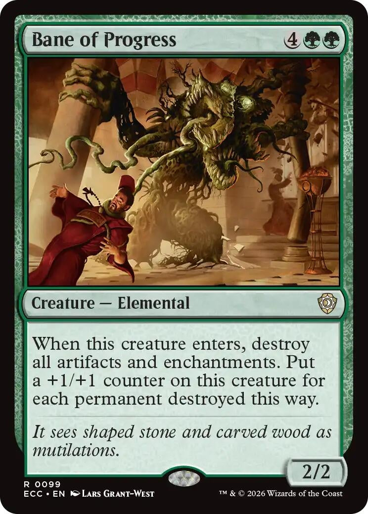 Image for Bane of Progress [99] - Magic: The Gathering
