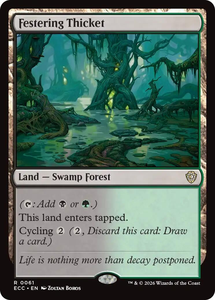 Image for Festering Thicket [61] - Magic: The Gathering