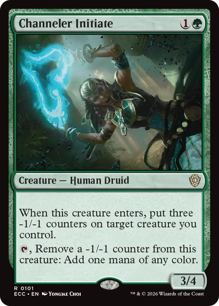 Image for Channeler Initiate [101] - Magic: The Gathering