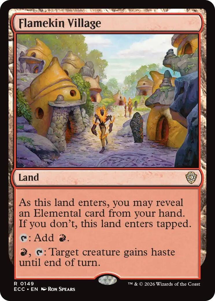 Image for Flamekin Village [149] - Magic: The Gathering