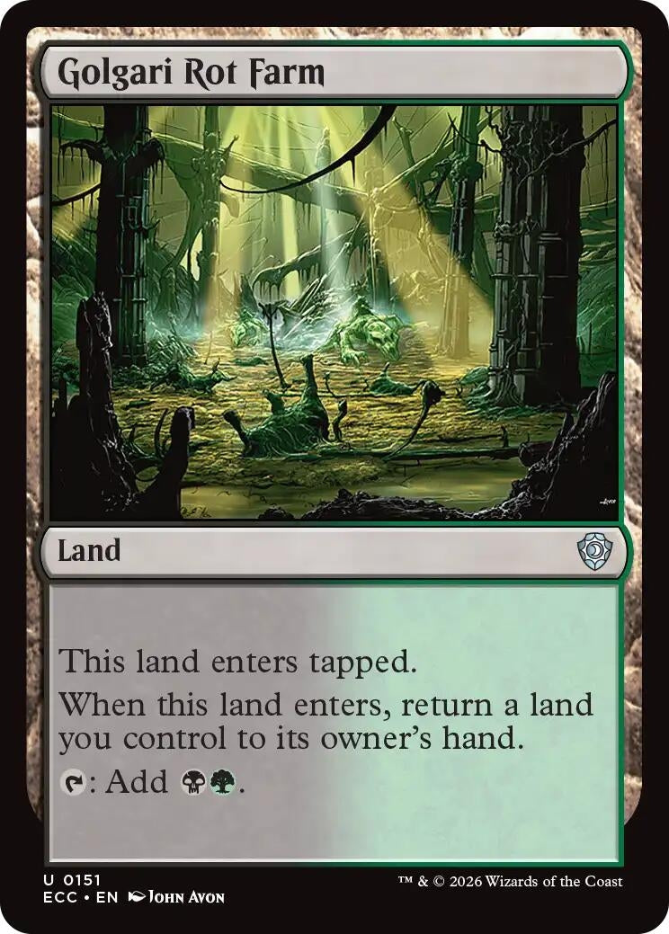 Image for Golgari Rot Farm [151] - Magic: The Gathering