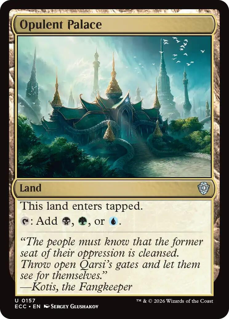 Image for Opulent Palace [157] - Magic: The Gathering