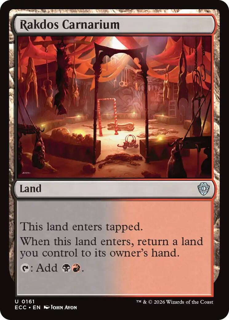 Image for Rakdos Carnarium [161] - Magic: The Gathering