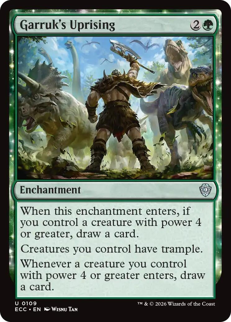 Image for Garruk's Uprising [109] - Magic: The Gathering