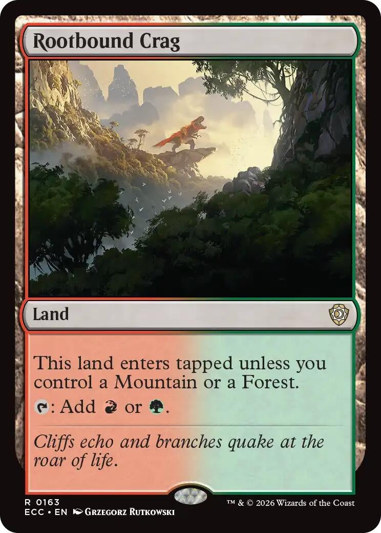 Image for Rootbound Crag [163] - Magic: The Gathering