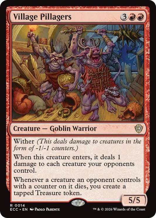 Image for Village Pillagers [14] - Magic: The Gathering