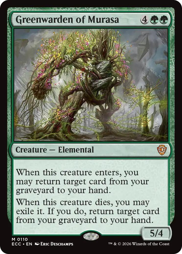 Image for Greenwarden of Murasa [110] - Magic: The Gathering