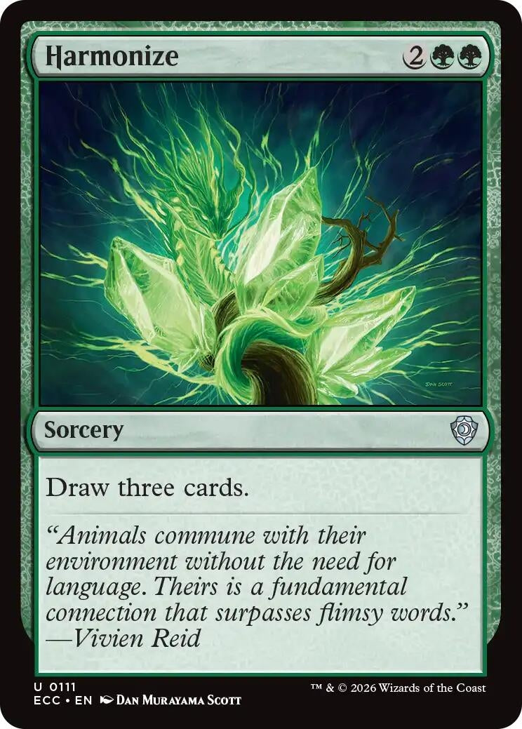 Image for Harmonize [111] - Magic: The Gathering