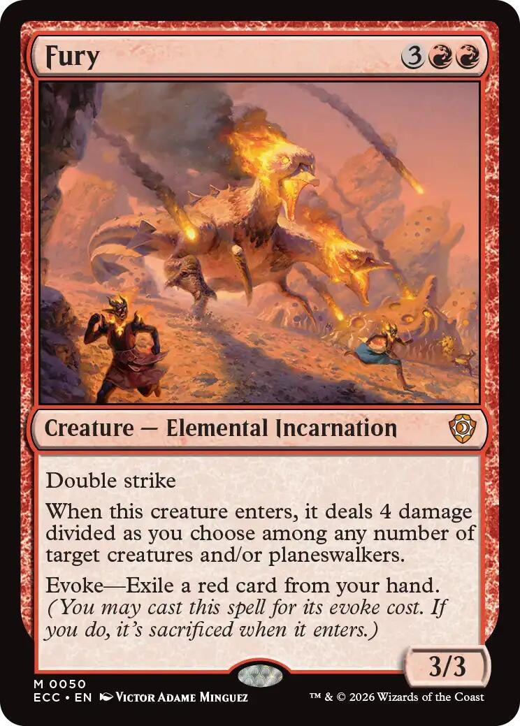 Image for Fury [50] - Magic: The Gathering