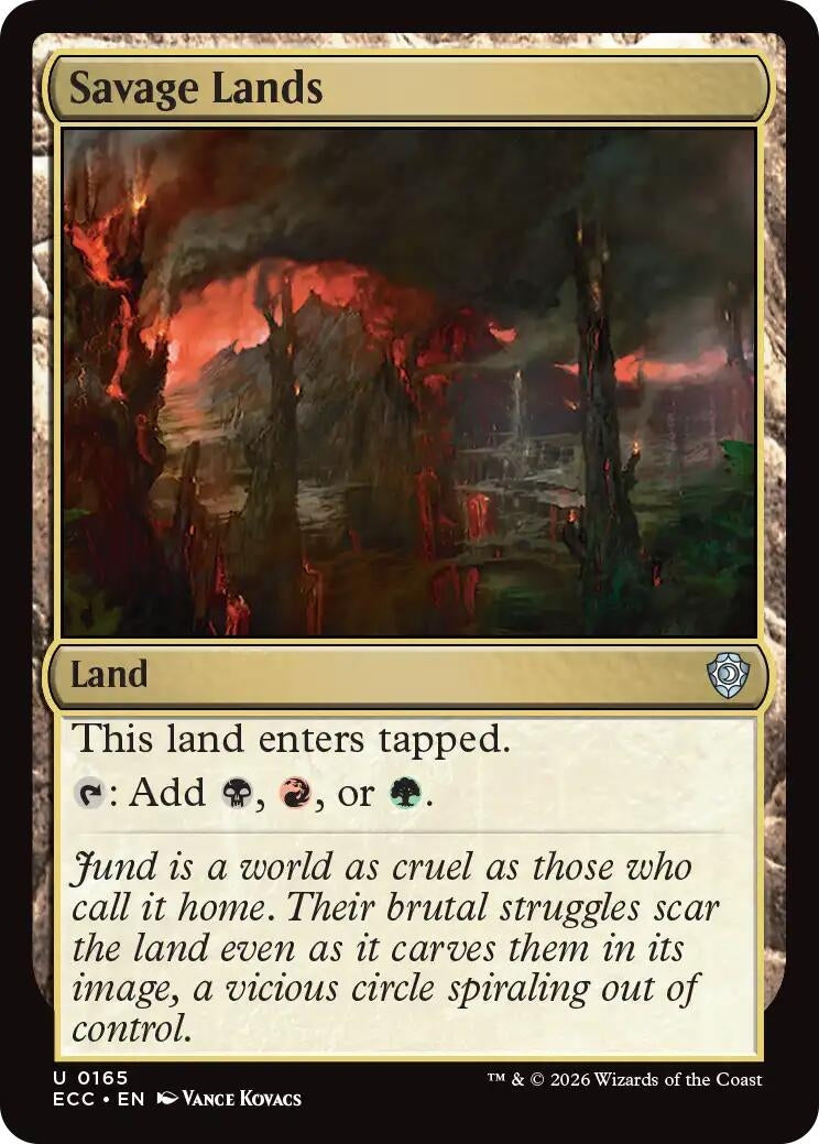 Image for Savage Lands [165] - Magic: The Gathering