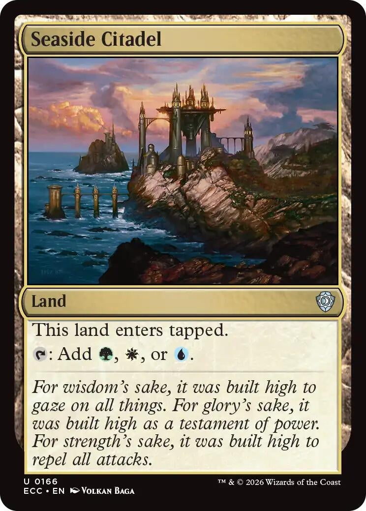 Image for Seaside Citadel [166] - Magic: The Gathering