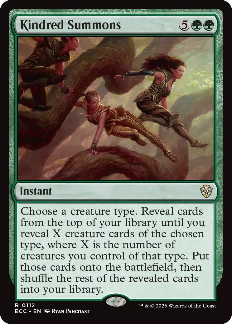 Image for Kindred Summons [112] - Magic: The Gathering