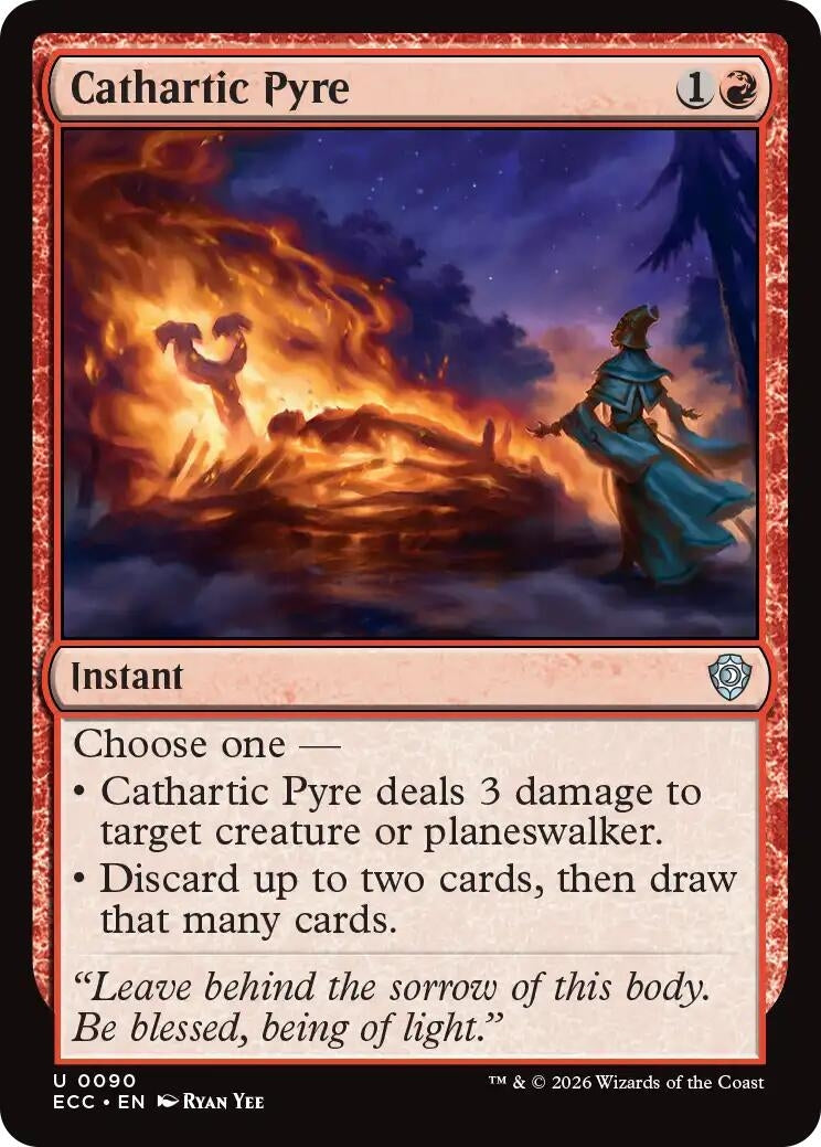 Image for Cathartic Pyre [90] - Magic: The Gathering