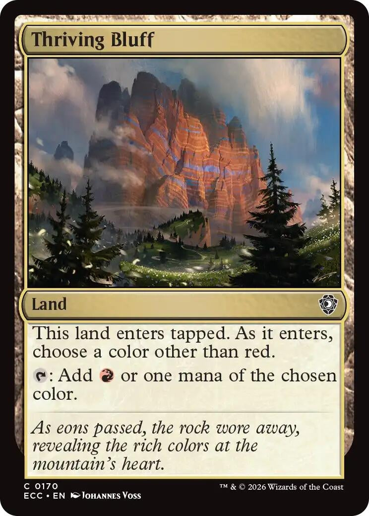 Image for Thriving Bluff [170] - Magic: The Gathering