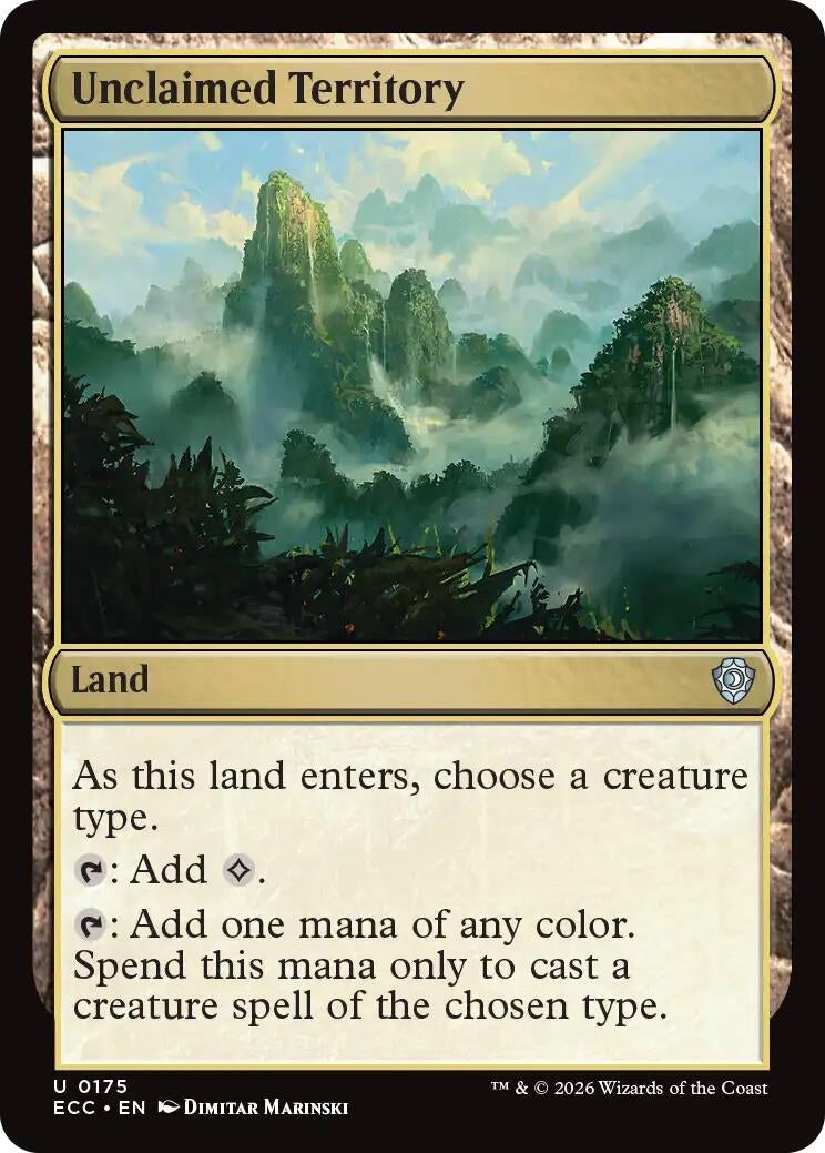 Image for Unclaimed Territory [175] - Magic: The Gathering