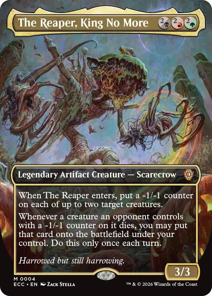 Image for The Reaper, King No More (Borderless) [4] - Magic: The Gathering