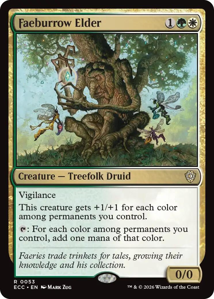 Image for Faeburrow Elder [53] - Magic: The Gathering