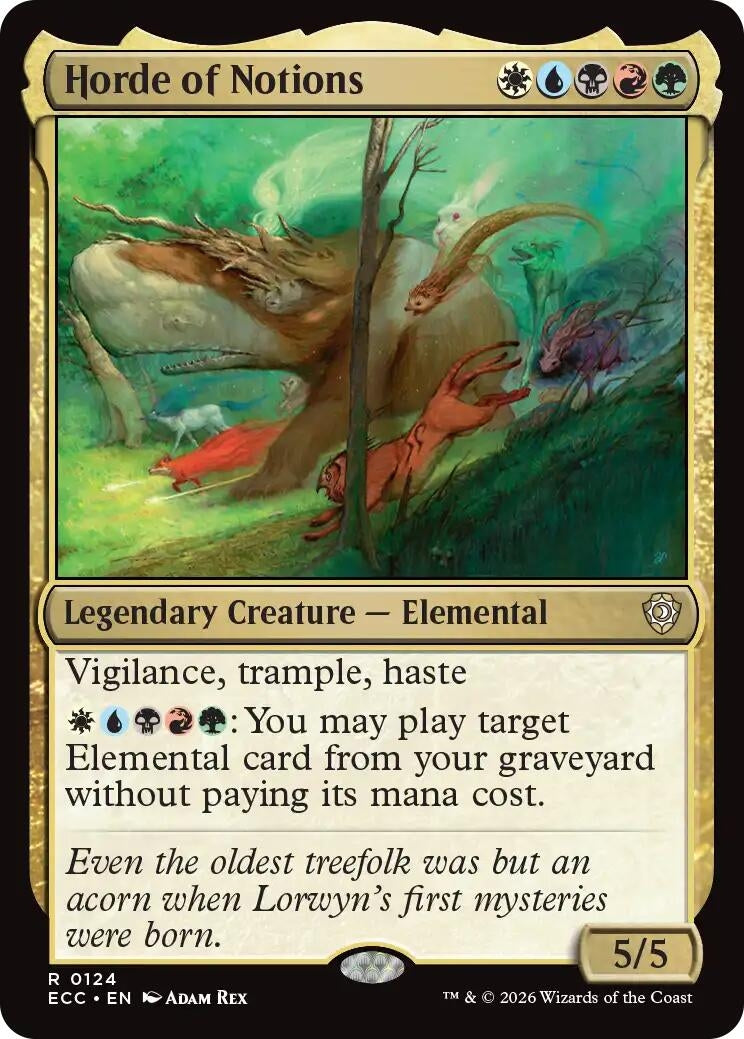 Image for Horde of Notions [124] - Magic: The Gathering
